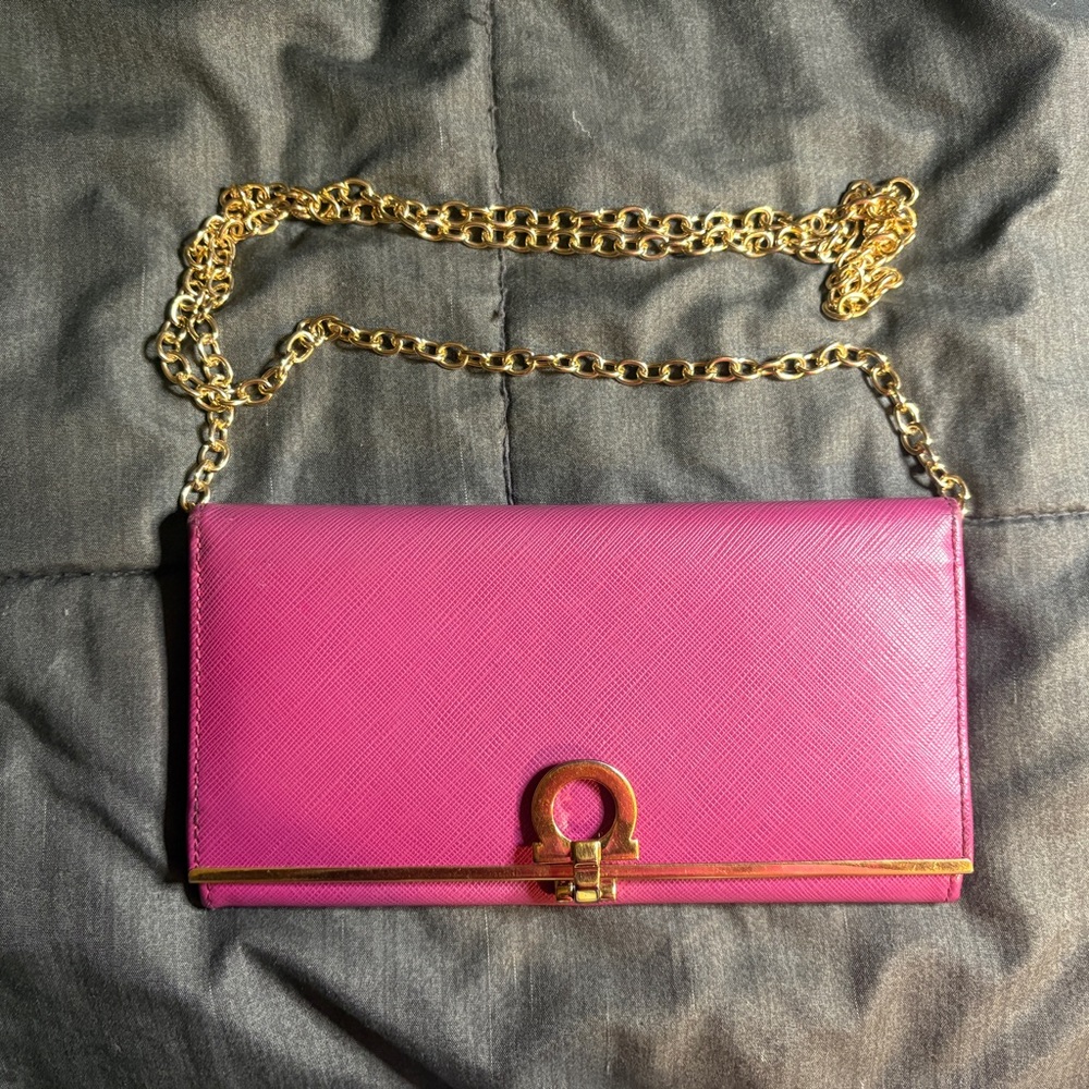 Salvatore Ferragamo, wallet, pink.